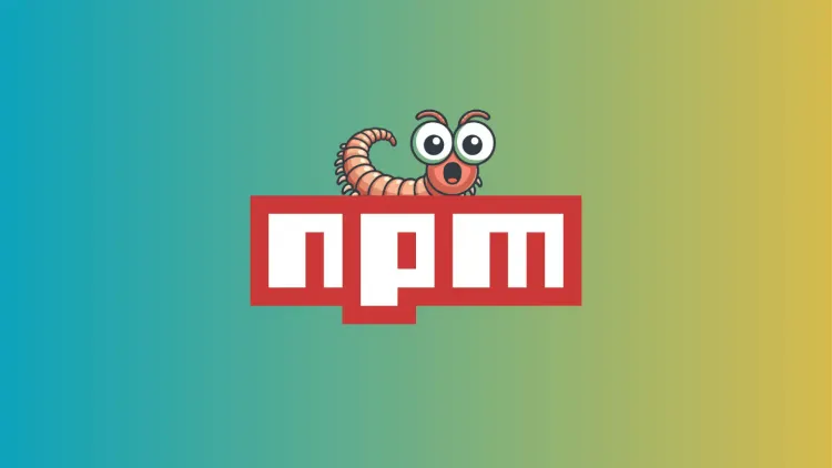 Illustration of NPM registry and malware, phishing campaigns